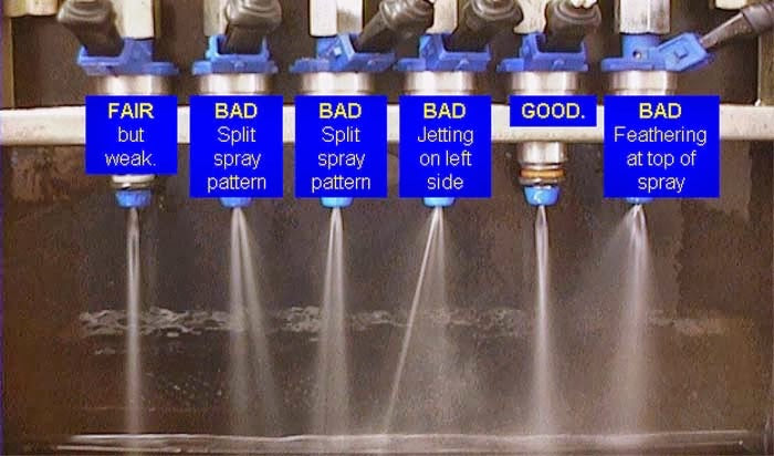 Petrol Injector testing and cleaning