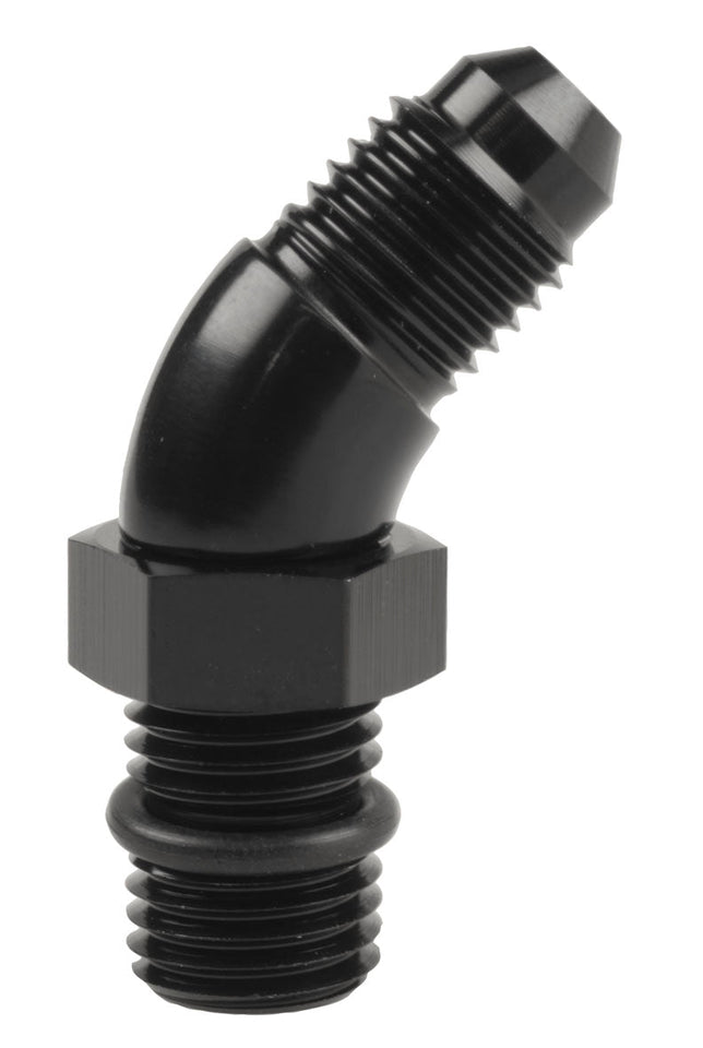 Raceworks 45Deg O-Ring Boss To Male Flare Adapter
