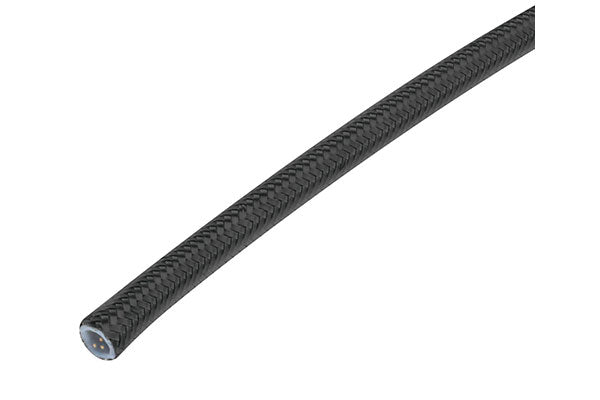 230 Series Black Stainless Braid over PTFE Hose 1 MTR Length