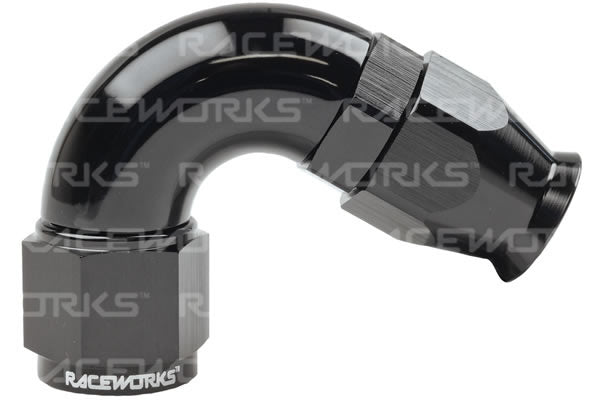 Raceworks 200/230/240 Series PTFE Hose Ends 120 Degree