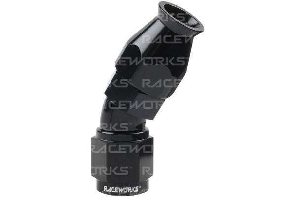 Raceworks 200/230/240 Series PTFE Hose Ends 30 Degree