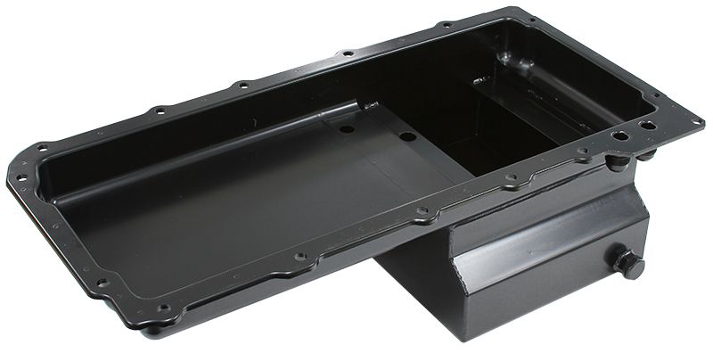 Fabricated LS Rear Sump Conversion Oil Pan