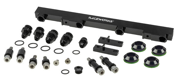 Raceworks Silvia/180SX S13, Pulsar N14/N15 and NX SR20 (2.0L) Fuel Rail