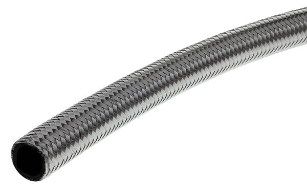 Raceworks 100 Series Stainless Braid over Rubber Hose 1MT